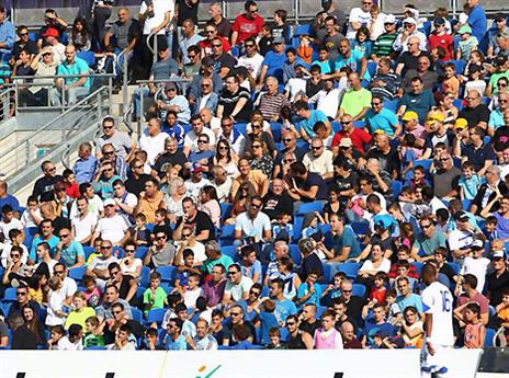 הנבחרת צריכה את הקהל גם מול אוקראינה (אתר ההתאחדות)