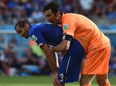 חברים טובים גם בנבחרת (gettyimages)
