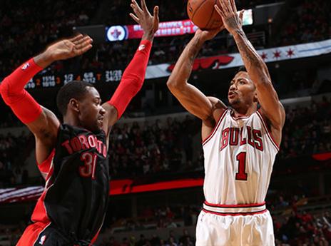 רוז. ככה מסיימים משחק (getty)