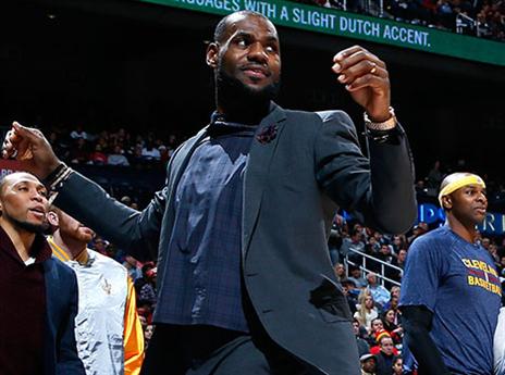 לברון. קליבלנד צריכה אותו במדים (getty)