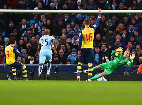 ככה נראה הפנדל של ארסנל (GETTYIMAGES)