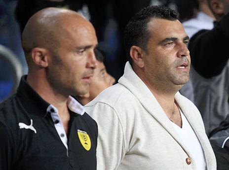 יקבלו חלוץ חדש? קורצקי ואוזן (צילום: אלן שיבר)