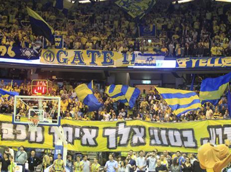 כבר חושבים על חבילות לפיינל פור? אוהדי מכבי (אלן שיבר)