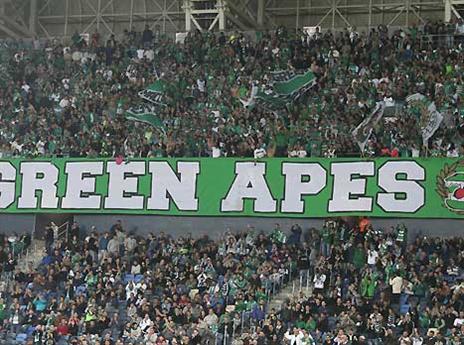 נראה אותם גם בפלייאוף העליון? אוהדי חיפה (אלן שיבר)