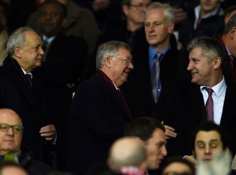 סר אלכס הגיע לבקר  (gettyimages)