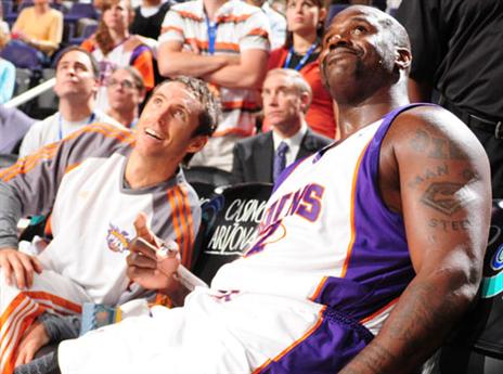 רק תחשבו מה היה קורה אם נאש היה משחק עם שאק, כשזה היה בשיאו....