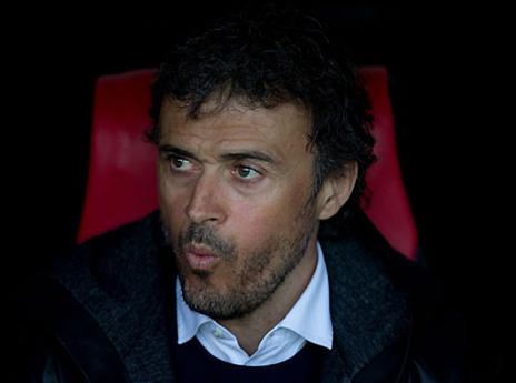 לואיס אנריקה, לא מתעסק בשטויות (GETTYIMAGES)