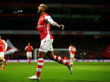 הקבוצה הטובה ביותר באירופה. לדעתו. וולקוט (gettyimages)