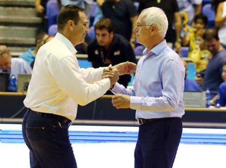 לפני המשחק גודס עוד היה מחויך