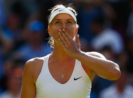 שראפובה לא התקשתה (GETTYIMAGES)