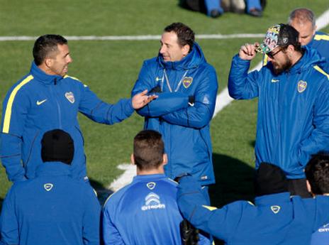 בבוקר שאחרי הוא כבר הגיע לאימון (Gettyimages)