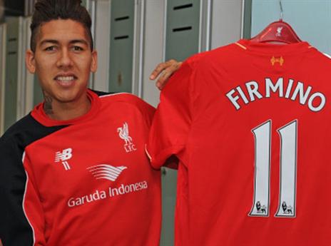 קיבל את המספר 11 (צילום: אתר רשמי ליברפול)