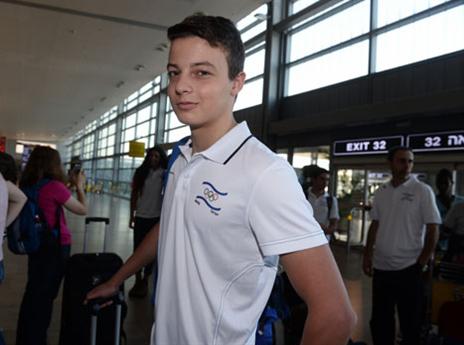 פרנקל: "רוצה מדליה" (באדיבות הוועד האולימפי בישראל)