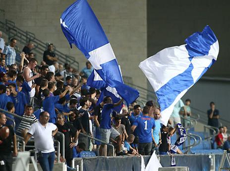 כמות אף פעם לא הייתה הצד החזק שלהם. אוהדי מכבי פ"ת (אלן שיבר)