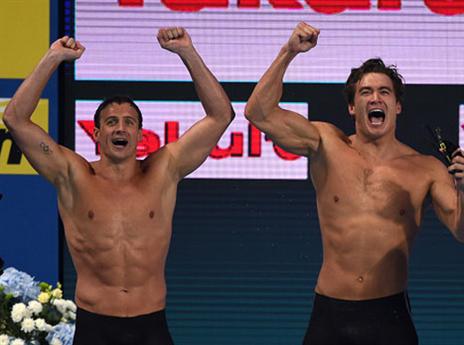 לוכטה ואדריאן, שיא עולם משותף ומעורב (gettyimages)