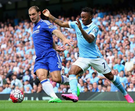 סטרלינג, לא פשוט מול איבנוביץ' (gettyimages)