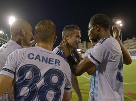 ואן פרסי. פתח את המאזן בטורקיה (getty)