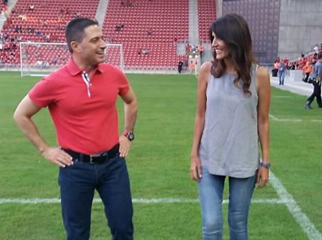 חיוכים בב"ש. ברקת וראש העיר דנילוביץ'