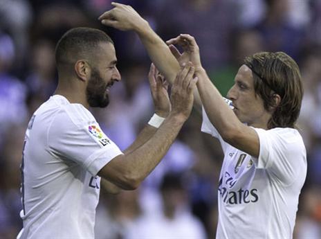 הצטרפו למסדר החולים. בנזמה ומודריץ' (getty)