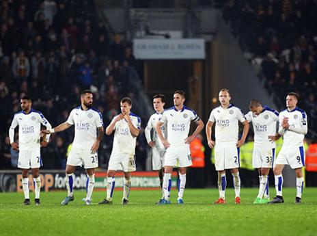 גביע הליגה זו לא הליגה. לסטר בחוץ (gettyimages)