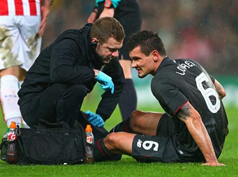 לוברן נאנק מכאבים. מכת הפציעות נמשכת (getty)