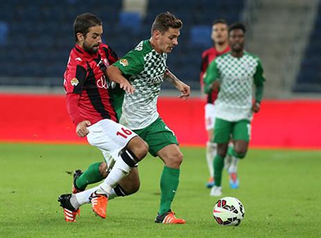 הדרבי החיפאי. קרב מסקרן גם בגביע (צילום: יוסי שקל)