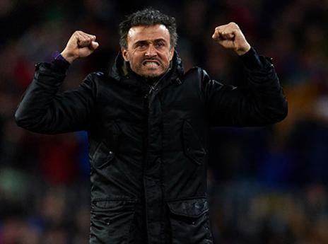 זכה למחמאות. לואיס אנריקה (gettyimages)