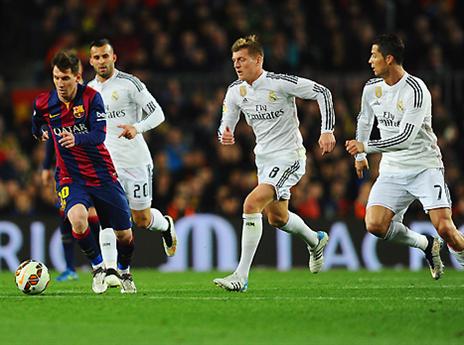 מסי ורונאלדו. יריבות, אבל קודם כל כבוד הדדי (gettyimages)