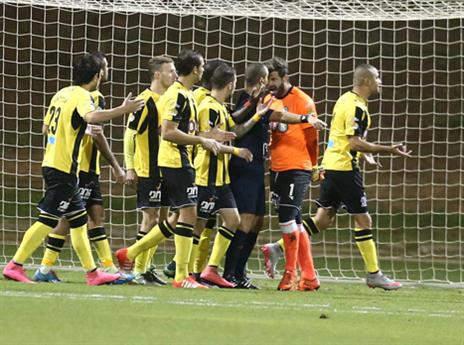 ימשיכו להילחם. שחקני נתניה (אלן שיבר)