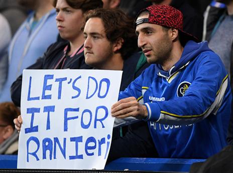 אוהדי צ'לסי לא שכחו את ראניירי (Getty)