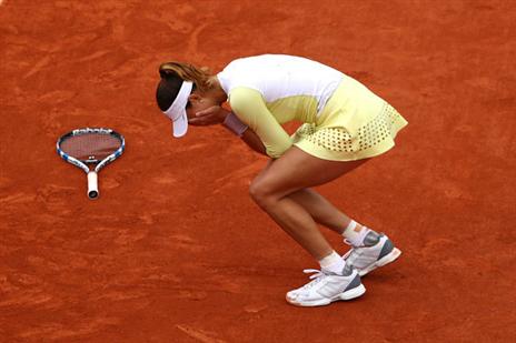 הספרדייה התקשתה לעצור את הדמעות (gettyimages(