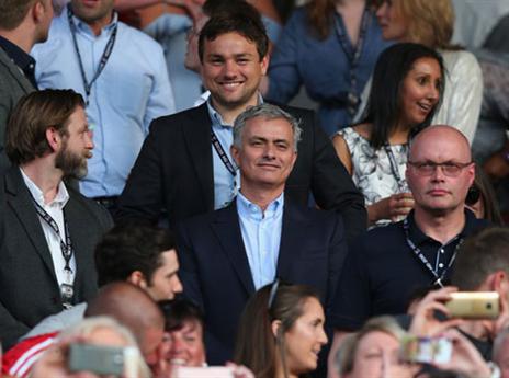 מוריניו. בונה קבוצה (האתר הרשמי של יונייטד)