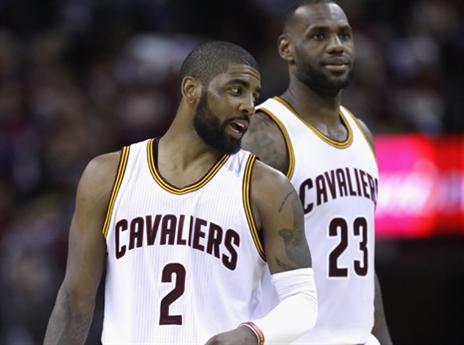 לברון ג'יימס וקיירי אירווינג שוב נראו חדים (getty)