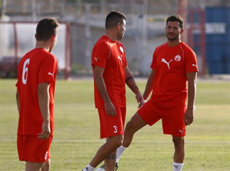 האלופה התאמנה בסגל חסר (צילום: לירון מולדובן)