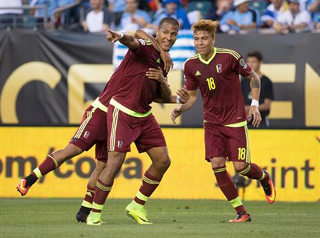 ונצואלה בונה בעיקר עליו. סלומון רונדון (getty)