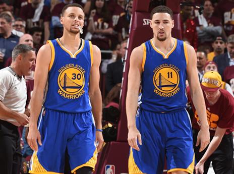 מי אמר שה'ספלאש בראדרס' חייבים להיות צמד? קרי ותומפסון (getty)