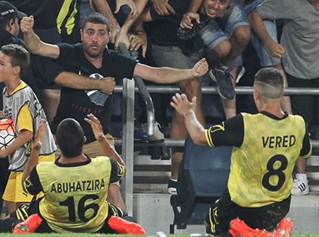 החלוץ התרגש (צילום: דני מרון)