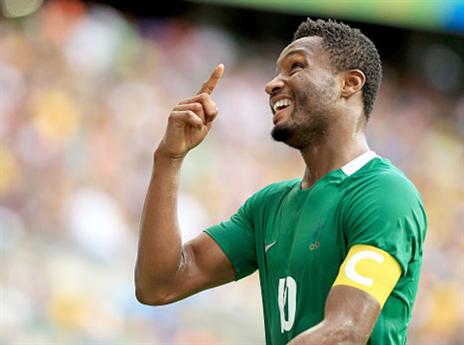 ג'ון אובי מיקל. שער יתרון ומקום בחצי הגמר (getty)