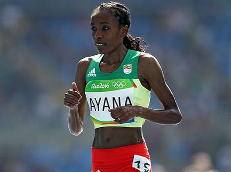 שיחקה אותה כמו בולט. גם איאנה עלתה בקלות (gettyimages)