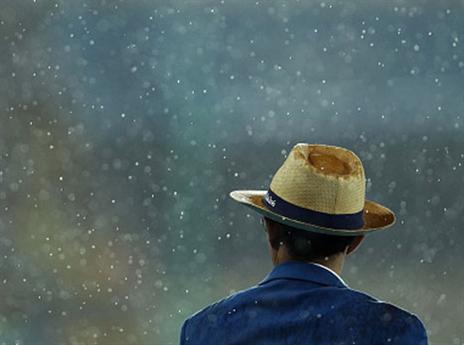 הגשם הבריח את הקהל? (getty)