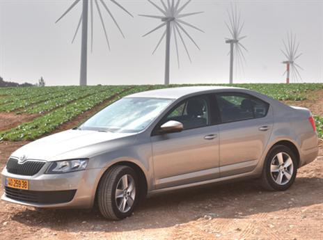 המנצחת הגדולה. סקודה אוקטביה (צילום: אסף רחמים)