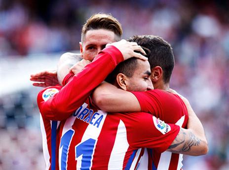 בכושר מפחיד. אתלטיקו חוגגת (getty)