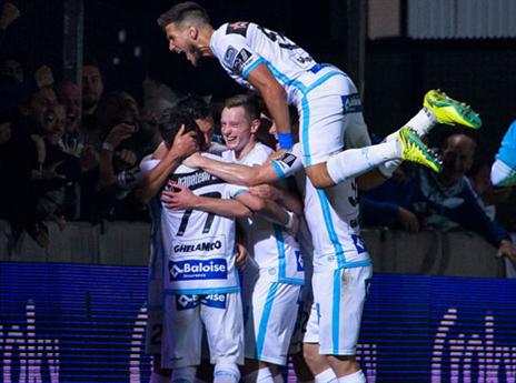 גרשון ודוידזאדה חגגו (getty)