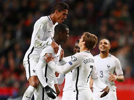 דף חדש? פוגבה והחברים (Getty)