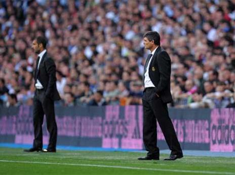 לא נהנה במפגש האחרון עם בארסה. חואנדה ראמוס בקלאסיקו ההוא (Getty)