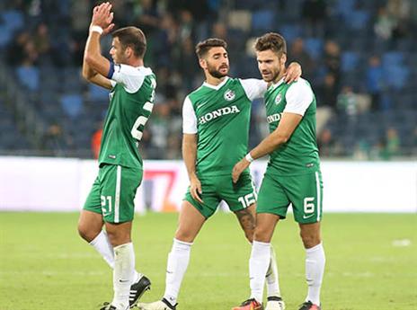 הירוקים נראו נהדר וחזרו למסלול הנצחונות (צילום: יוסי שקל)