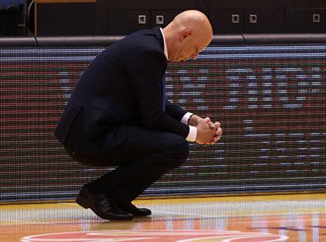 רמי הדר. הפסד בבלגרד יסמן את הסוף? (צילום: אלן שיבר)