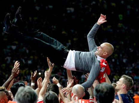 גוארדיולה. אנצ'לוטי נכנס לנעליים גדולות (Getty)