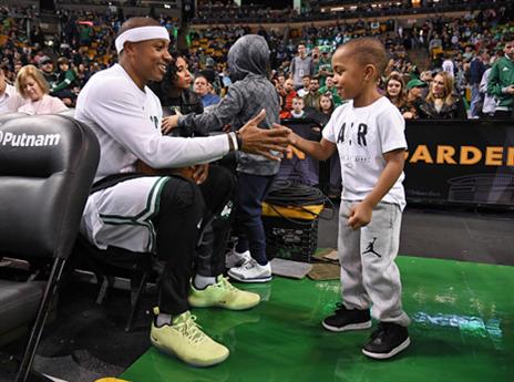 הילדים גונבים לו את ההצגה (getty)