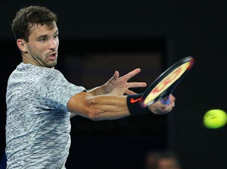 דמיטרוב בחצי הגמר מול נדאל. פדרר ישכפל את תוכנית המשחק? (Getty)